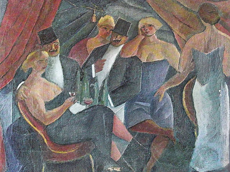 1879-Lascăr Vorel - Nel salotto privè